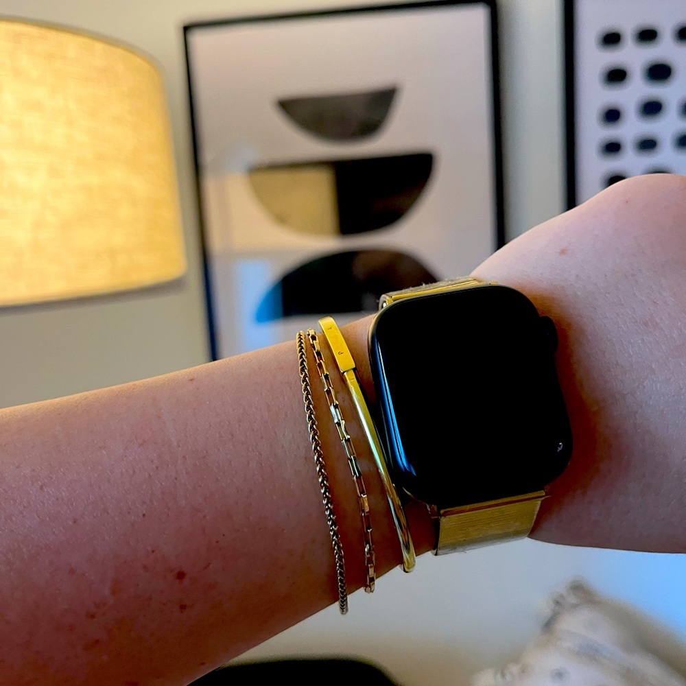 Apple Watch Series 7 with Rebecca Minkoff Band
